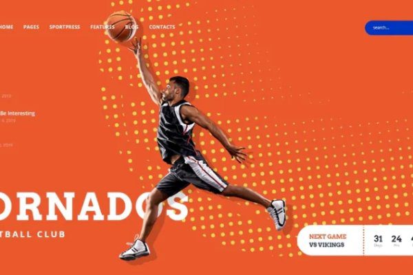 Tornados v2.3 篮球 NBA 球队 WordPress 主题下载