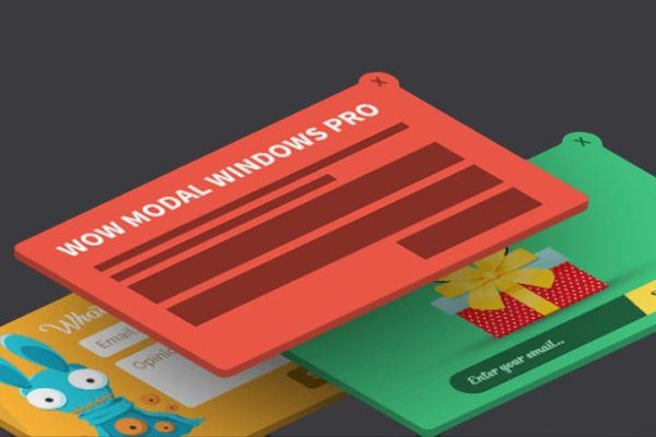 Wow Modal Windows Pro v4.3.7 弹窗插件下载