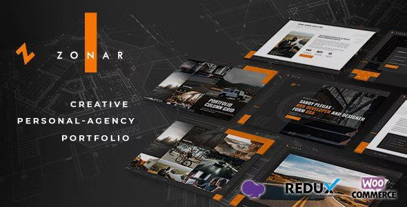 Zonar v4.3.1 – 个人作品集 WordPress 主题下载 [已激活]