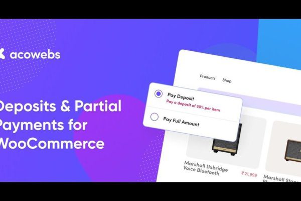 WooCommerce Deposits &a Partial Payments v3.1.10 部分付款或存款插件下载