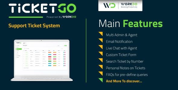 TicketGo v6.3 – 支持工单系统V2源码下载