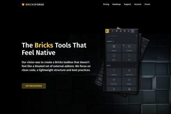Bricksforge v3.1.8.5 – 原生的网页设计元素工具插件下载