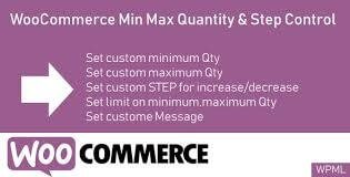 WooCommerce Min Max Quantity & Step Control v2.0.8 最大最小限购插件下载