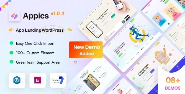 Appics v.1.0.2 – 应用着陆页主题下载