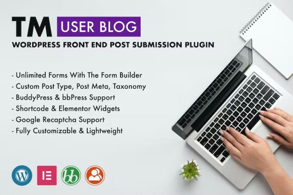 TM User Blog v.1.3 – WordPress 前端帖子提交插件下载
