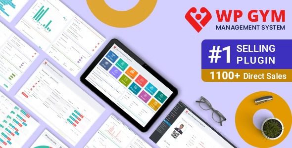 WPGYM v65.0 WordPress 健身房管理系统wordpress插件下载