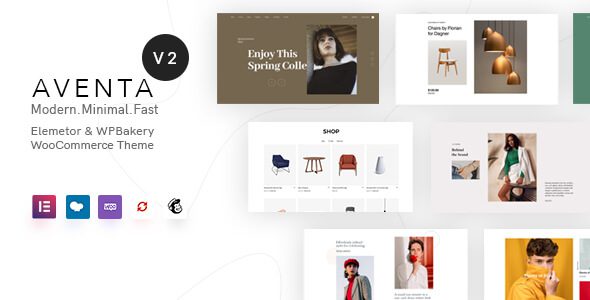 Aventa v2.8 – 最小的 WooCommerce 主题下载