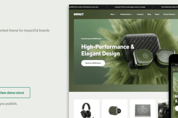 Impact Theme v4.3.4 Shopify 主题下载