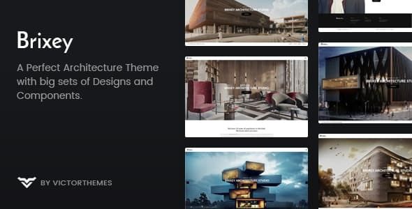 Brixey v.1.9.0 – 响应式架构 WordPress 主题下载