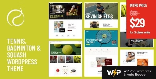 Racquet v.1.3.0 – 网球、羽毛球和壁球 WordPress 主题下载