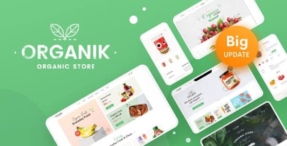 Organik v3.4.4 – 有机食品店 WordPress 主题下载