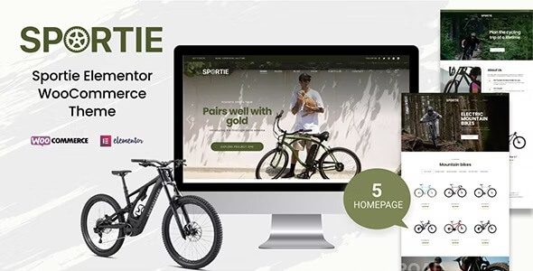 Sportie v1.0.5 – Elementor WooCommerce 主题下载