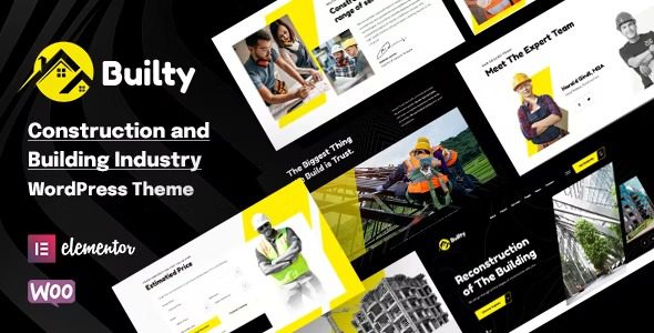 Builty v1.1.2 建设WordPress主题破解版下载