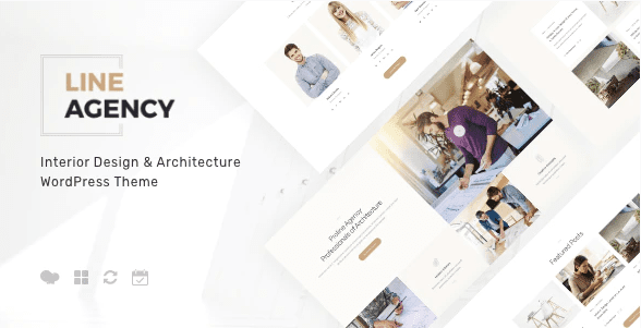 Line Agency v1.2.5 室内设计与建筑 WordPress 主题下载