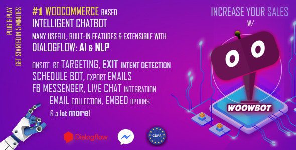 WoowBot v15.2.5 – WooCommerce 聊天机器人插件破解版下载