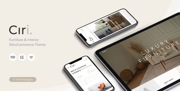 Ciri v1.0.9 – 家具和室内 WooCommerce 主题破解版下载
