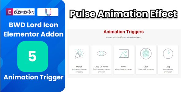 BWD Lord Icon Elementor Addon v1.0 图标插件下载