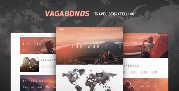 Vagabonds v1.3.6 – 个人旅行和生活方式博客主题破解版下载