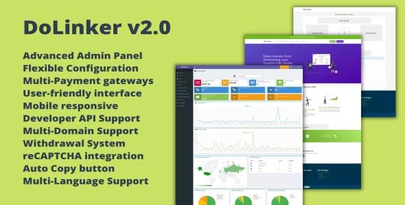 DoLinker v3.1.1 终极 URL 缩短平台PHP源码下载