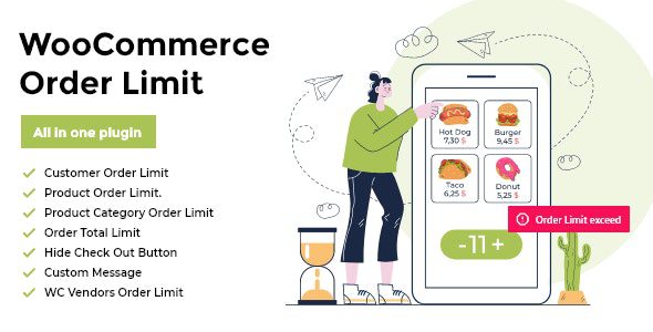 WooCommerce Order Limit v5.1.5 订单限制插件下载