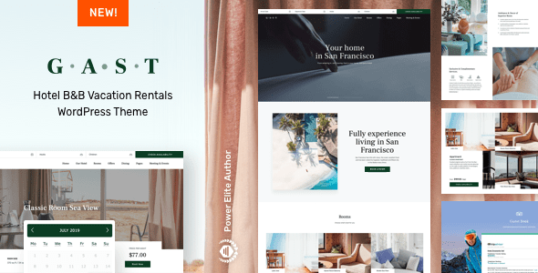 Gast v11.2 – 酒店预订 WordPress 主题下载