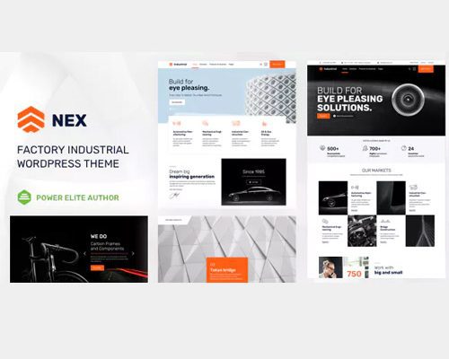 Nex v33.0 – 工厂和工业 WordPress主题破解版下载