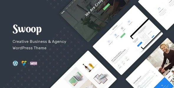 Swoop v2.0.0 – 网络工作室和创意机构WordPress 主题破解版下载