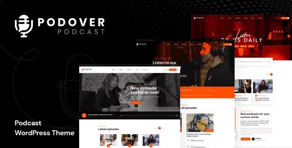 Podover v1.2.5 – 播客 WordPress 主题破解版下载