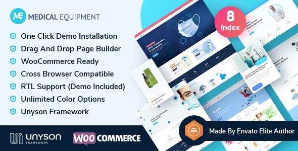 Medical Equipment v1.0.9 – 电子商务 WordPress 主题破解版下载