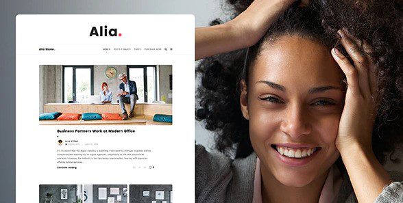 Alia v2.0.1 极简个人博客wordpress主题破解版下载