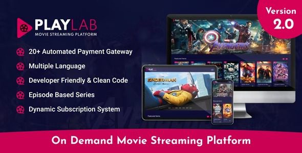 PlayLab v3.3 点播电影流媒体平台PHP源码破解版下载 [已激活]