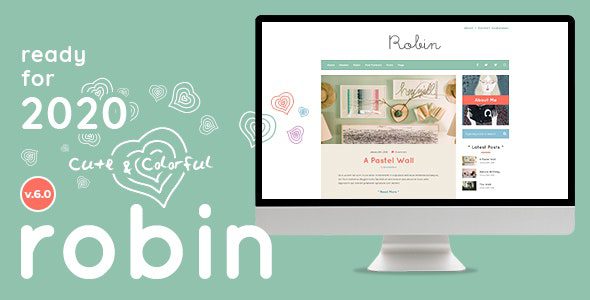 Robin v7.0.12 – 可爱多彩的博客主题下载