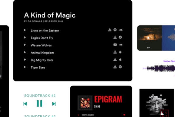 Sonaar MP3 Music Player PRO v5.11 音乐播放器插件下载
