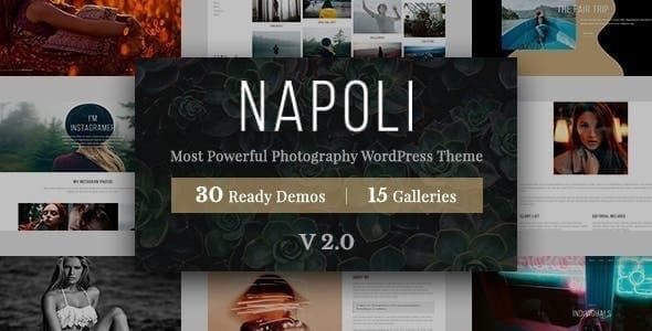 Napoli Photography WordPress v2.4.5 摄影WordPress主题下载