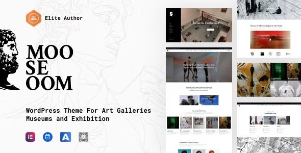 Mooseoom 1.1.3 艺术画廊、博物馆和展览 WordPress主题下载
