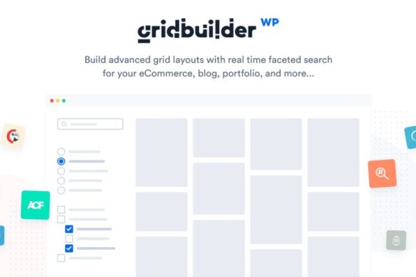 WP Grid Builder Query, Lay Out & Filter WordPress Plugin v.1.7 网格布局插件下载