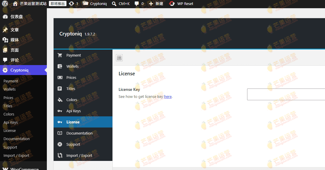 Cryptoniq 用于 WordPress 加密货币支付插件破解版下载