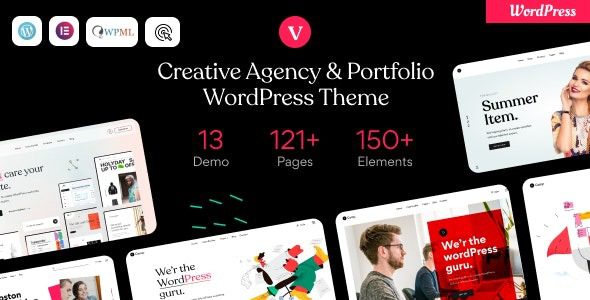 vCamp v1.6 创意机构和投资组合 WordPress 主题下载
