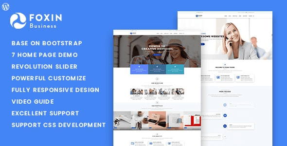 Foxin v1.1.6 响应式商务 WordPress 主题下载