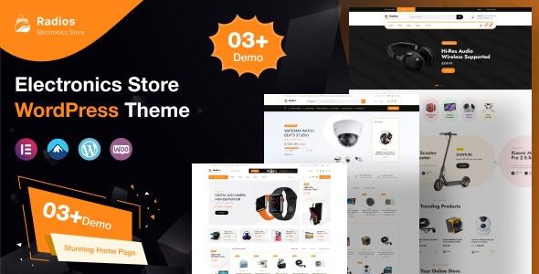 Radios v1.1 – 电子商店 WooCommerce 主题下载