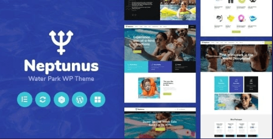 Neptunus v1.0.6 水上乐园WordPress主题下载