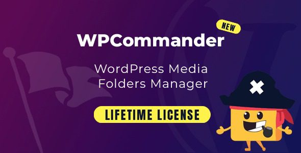 WPCommander v.2.6.0 – WordPress 媒体文件夹管理器插件下载