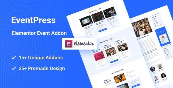 EventPress v1.1.5 Elementor 事件插件下载
