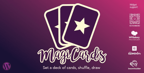 MagiCards v2.2.7 洗牌的副牌 | WP插件下载