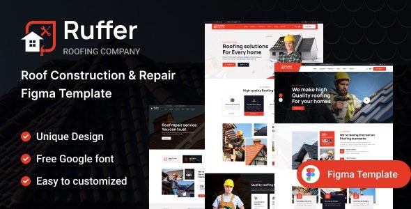 Ruffer v1.3.0 屋顶建造和维修 WordPress 主题下载
