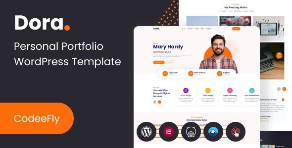 Dora v.1.0.0 – 个人作品集 WordPress 主题下载