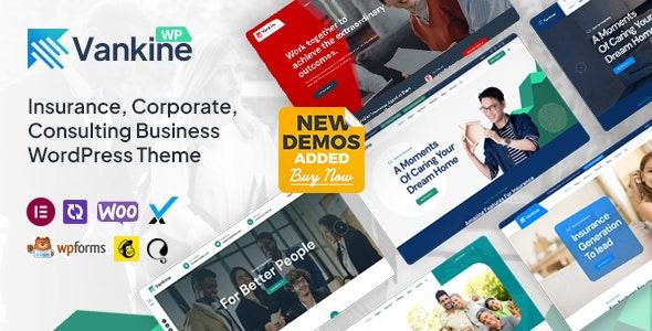 Vankine v1.3.2 – 保险与咨询业务 WordPress 主题下载