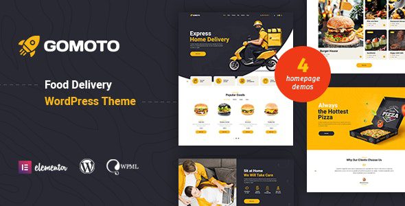 Gomoto (v1.3.5) 食品配送和医疗用品 WordPress 主题下载