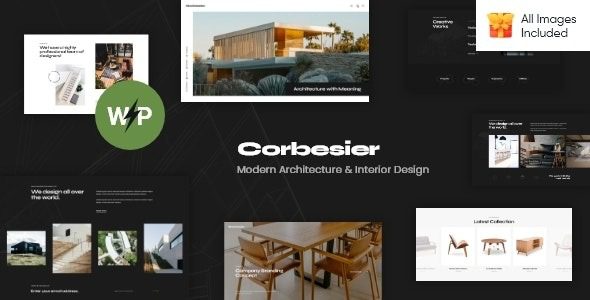 Corbesier v1.27.0 – 现代建筑与室内设计 WordPress 主题下载