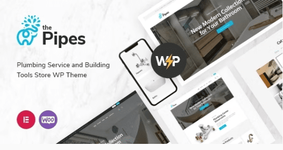 The Pipes v1.6.0 管道服务和建筑工具商店 WordPress 主题下载